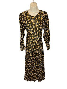 DÔEN Adara Dress in Winter Lilium - Size M